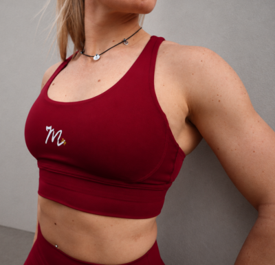 Crimson Confidence Bra